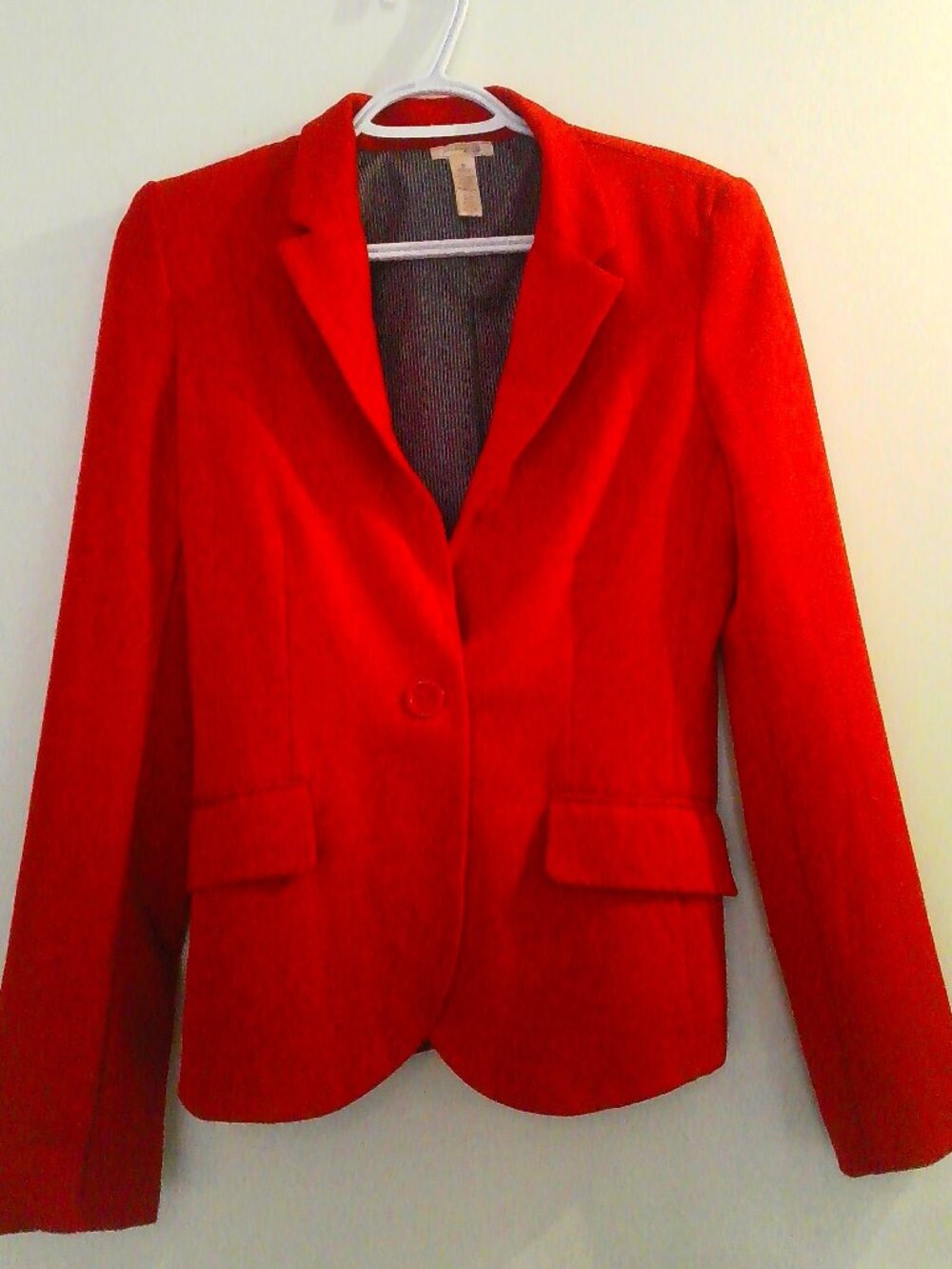 Red Blazer Women Ambiance Apparel Size S Formal